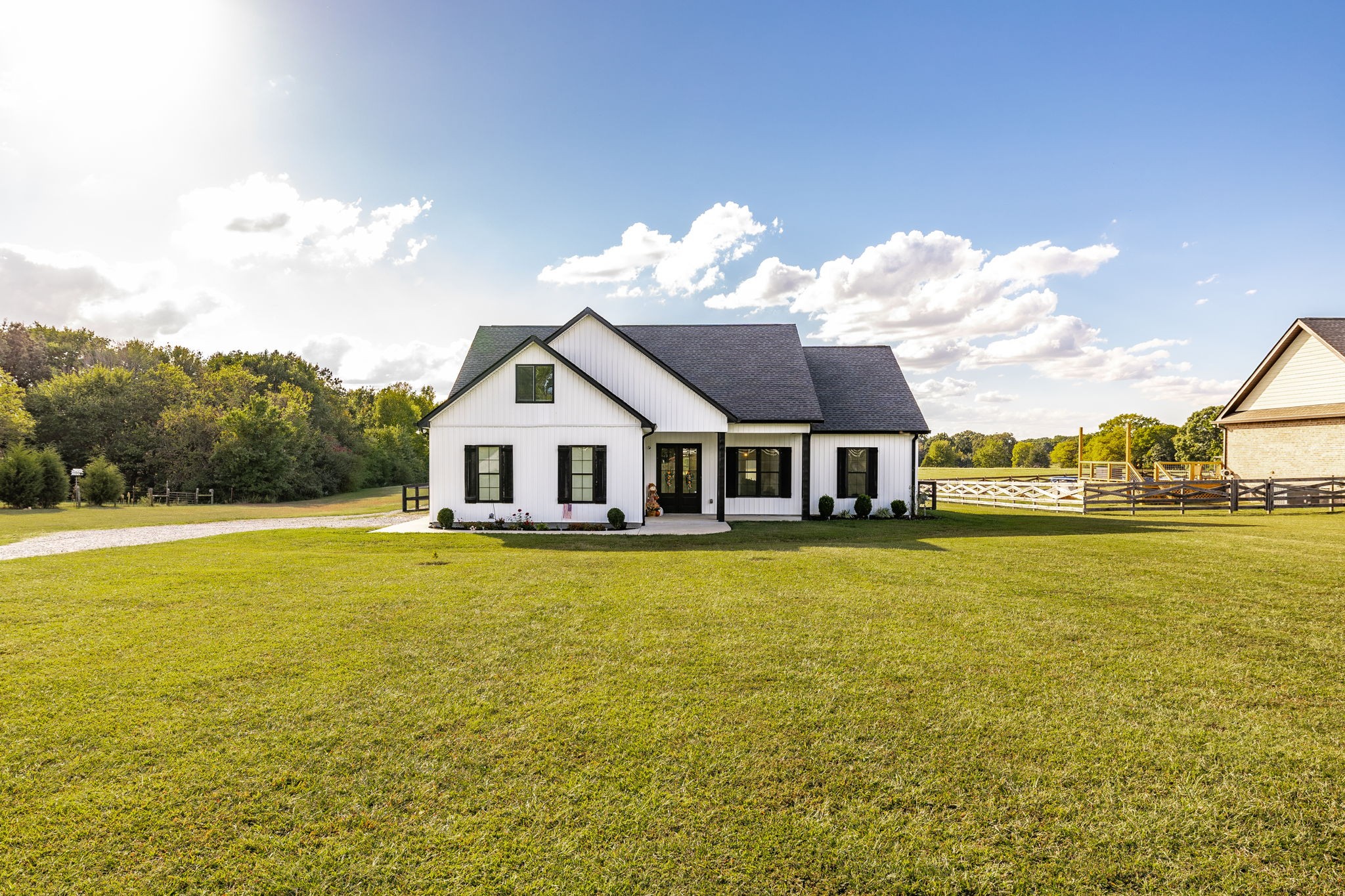 721 New Deal Potts Road Cottontown, TN 37048 - Photo 2 of 73 a front view of a house with a big yard