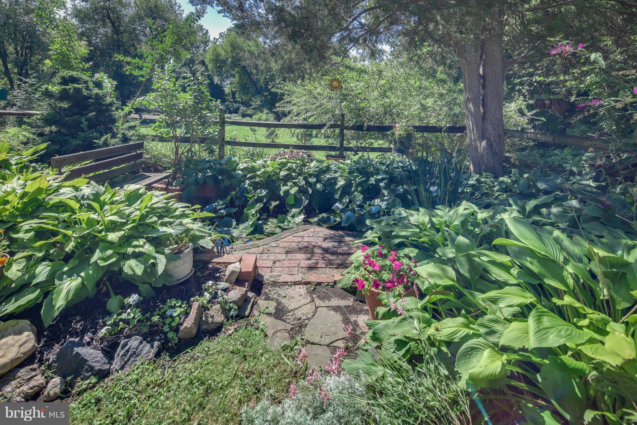 1313 Asbury Road Baltimore, MD 21209 - Photo 30 of 30 a view of a garden with flowers
