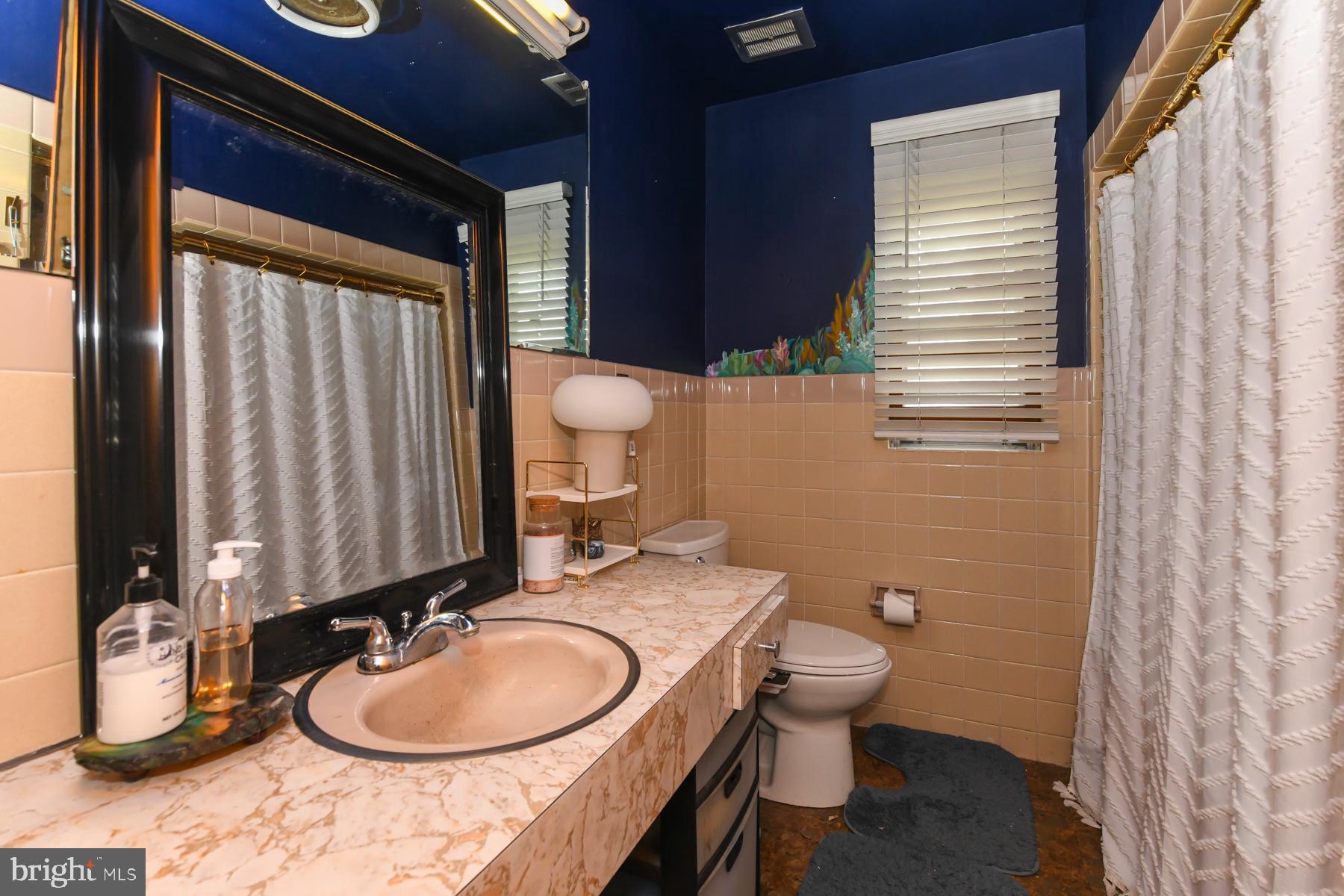111 Atkins Avenue Hamilton, NJ 08610 - Photo 9 of 11 a bathroom with a toilet sink and mirror