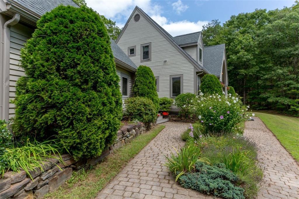 48 Stonewall Road Harpswell, ME 04079 - Photo 33 of 34 Walk way to entrance bordered by...