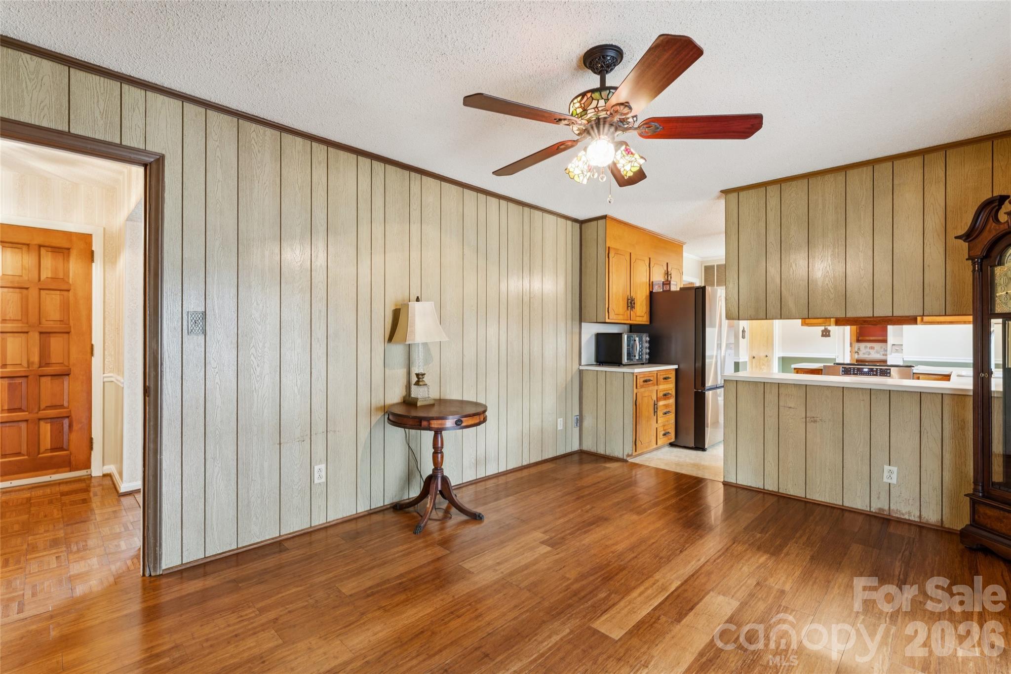 14409 Springwater Drive Matthews, NC 28105 - Photo 21 of 27 a kitchen with a refrigerator and a sink