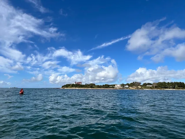 a view of an ocean and beach