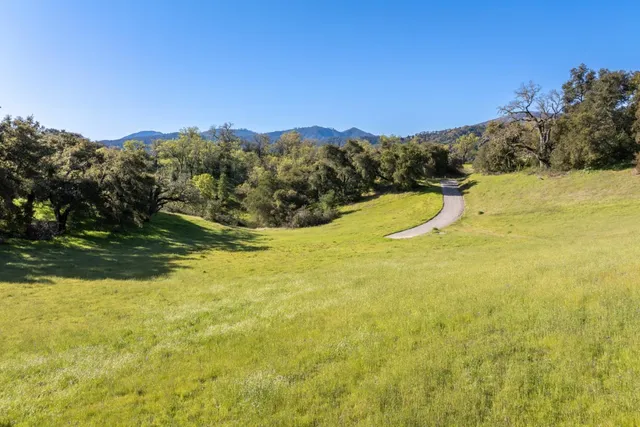 a view of outdoor space and mountain view