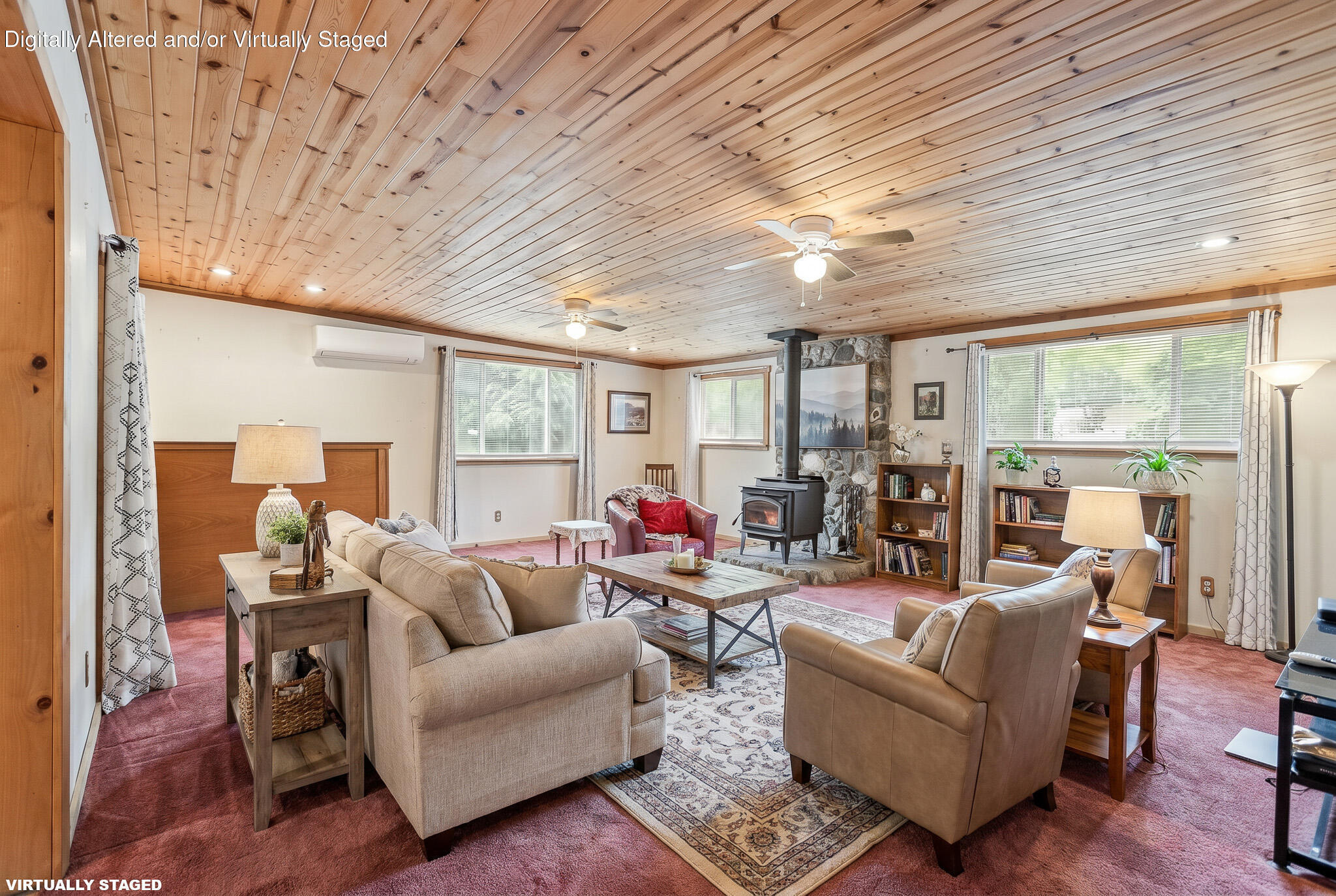 40826 Grouse Drive Three Rivers, CA 93271 - Photo 24 of 75 22 2nd Living Room - Virtually Staged