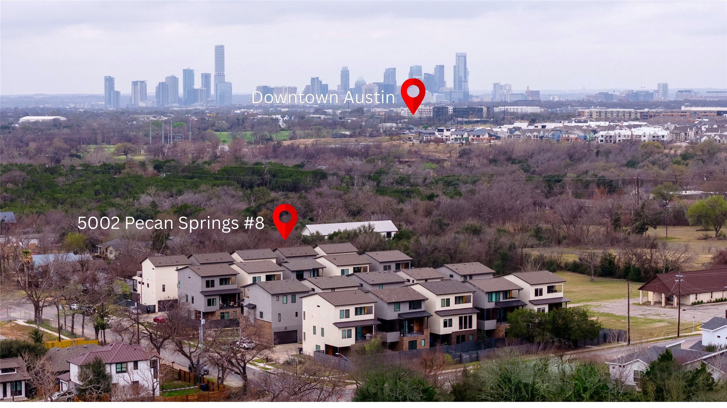 5002 Pecan Springs Road, Unit 8 Austin, TX 78723 - Photo 32 of 35 Minutes from Downtown Austin