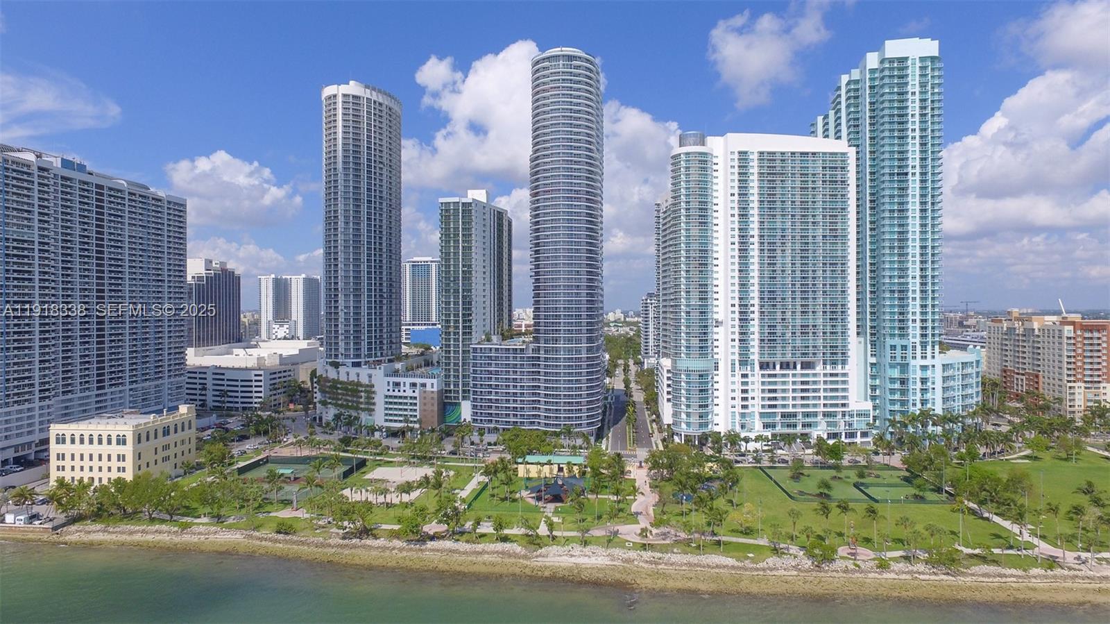 488 Northeast 18th Street, Unit 2304 Miami, FL 33132 - Photo 18 of 41 a view of a city with tall buildings