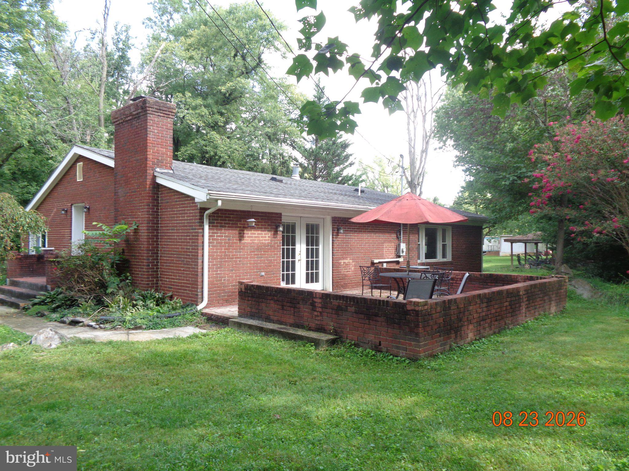 266 Thomson Street Summit Point, WV 25446 - Photo 3 of 3 A nice all brick patio on the rear