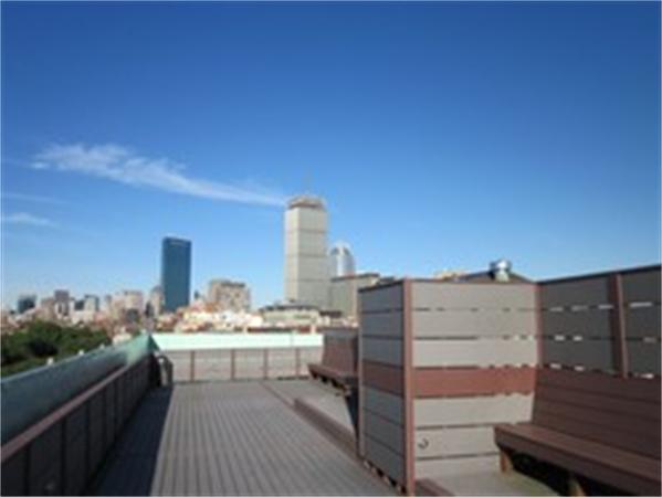 466 Commonwealth Avenue, Unit 604 Boston, MA 02215 - Photo 2 of 8 a view of roof deck with seating space