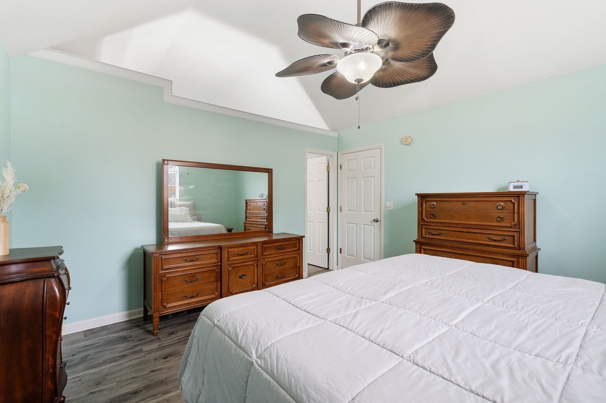 2335 Sawmill Street Murfreesboro, TN 37128 - Photo 19 of 34 a bedroom with a bed chandelier and a window