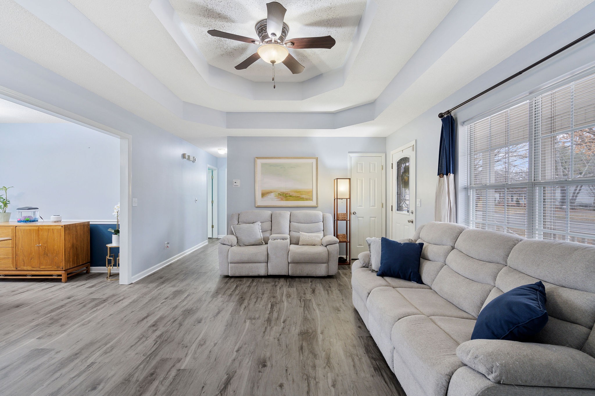 2335 Sawmill Street Murfreesboro, TN 37128 - Photo 9 of 34 a living room with furniture and a large window