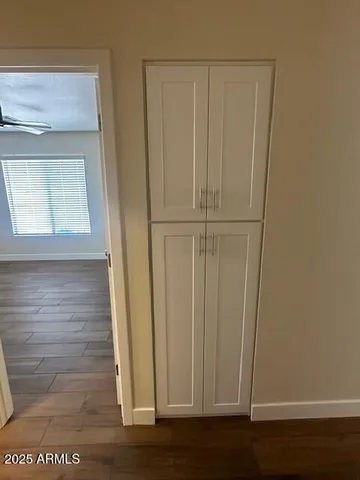 a view of wooden floor