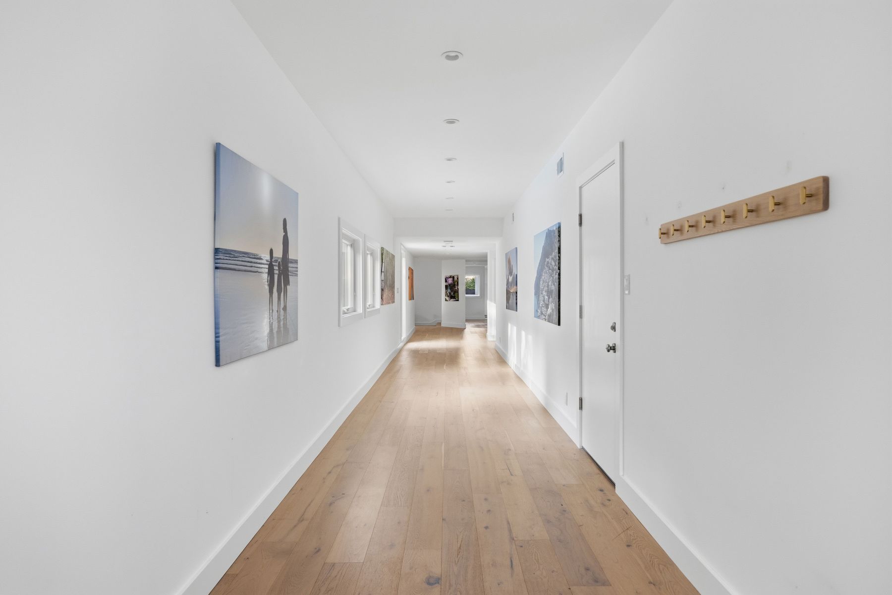 3508 Bridle Path Austin, TX 78703 - Photo 19 of 40 a view of a hallway with wooden floor