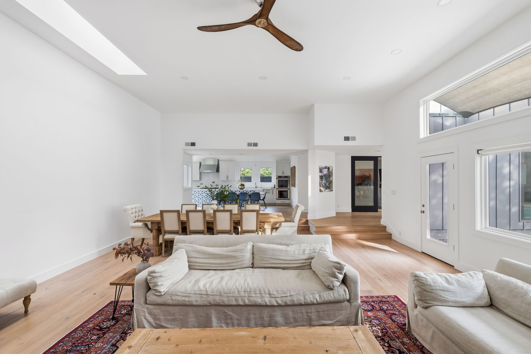 3508 Bridle Path Austin, TX 78703 - Photo 6 of 40 a living room with furniture and a large window