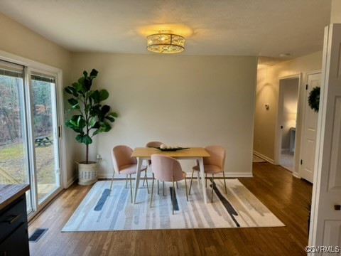 252 Mill Road King William, VA 23086 - Photo 12 of 28 Dining room with hardwood / wood-style flooring