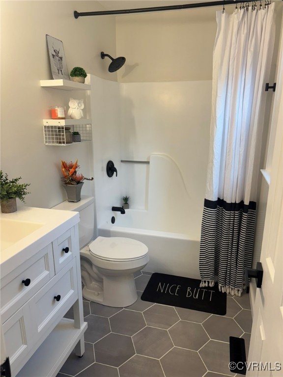 252 Mill Road King William, VA 23086 - Photo 21 of 28 Full bathroom with vanity, tile patterned floors,