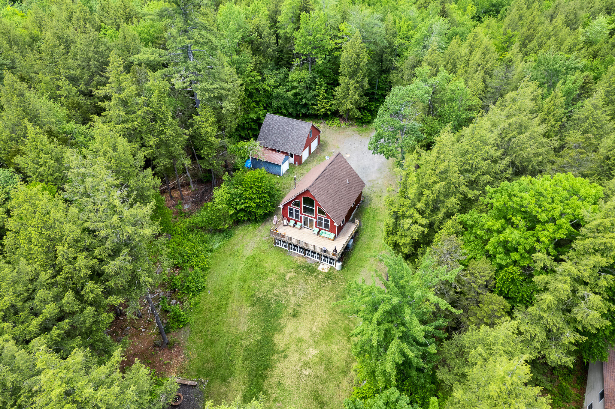 13 Flag Cove Road Bowerbank, ME 04426 - Photo 4 of 8 Flag Cole Aerials-5