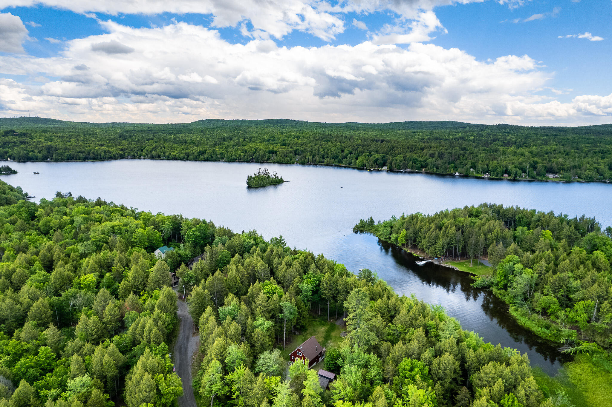 13 Flag Cove Road Bowerbank, ME 04426 - Photo 7 of 8 Flag Cole Aerials-3