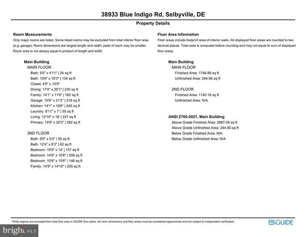 $747,500 | 38933 Blue Indigo Road, Selbyville, DE 19975