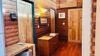 a view of an entryway