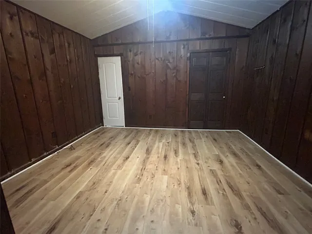a view of wooden floor