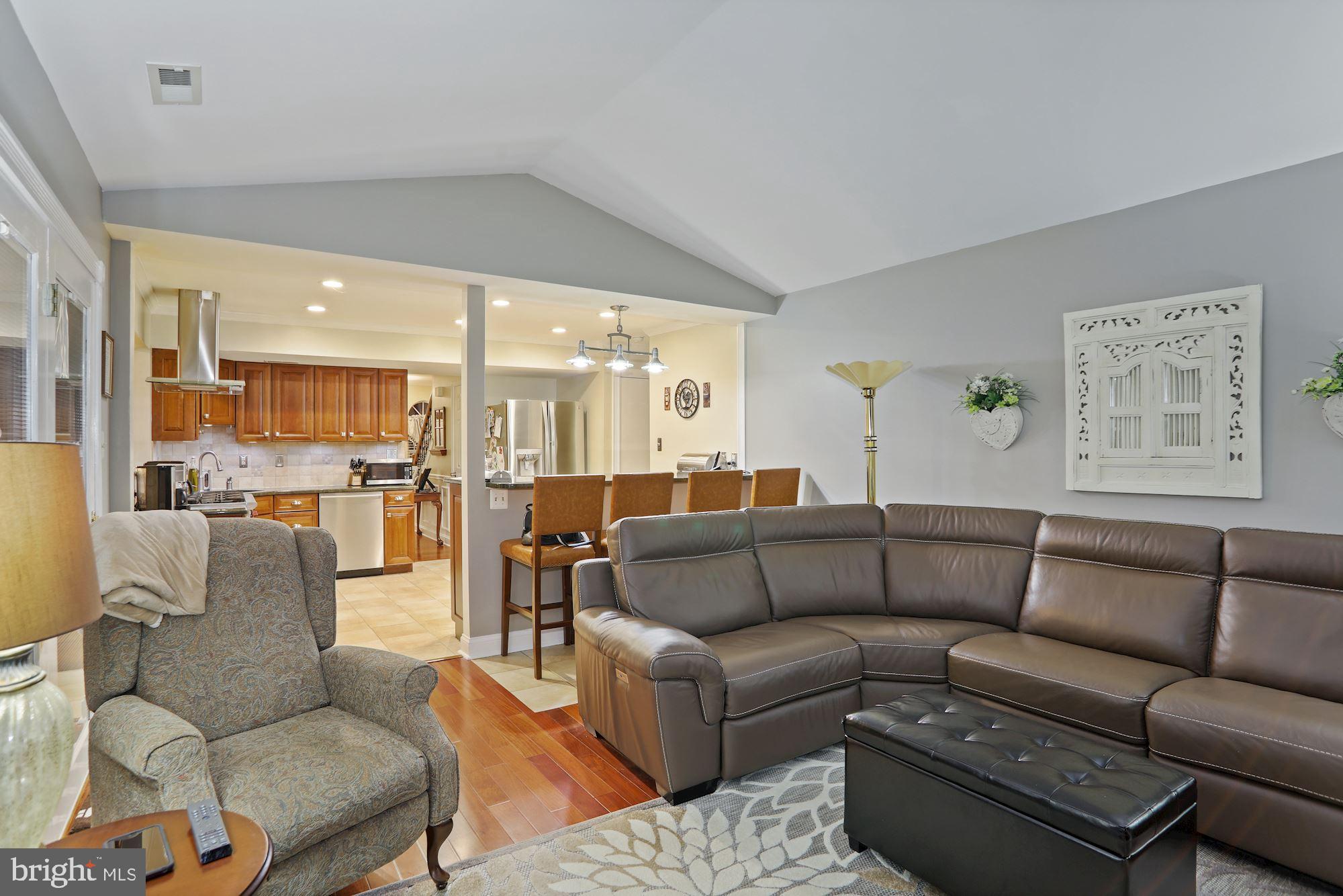 10 Vail Road Sicklerville, NJ 08081 - Photo 4 of 28 Great Room with gas fireplace and vault ceilings