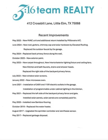 $348,000 | 412 Crossbill Lane, Little Elm, TX 75068