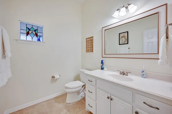 a view of outdoor space with seating area