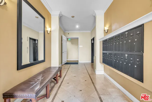 a view of a bathroom with a glass door shower