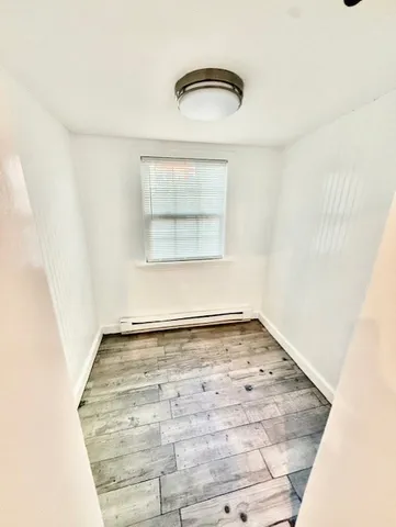 an empty room with a empty space