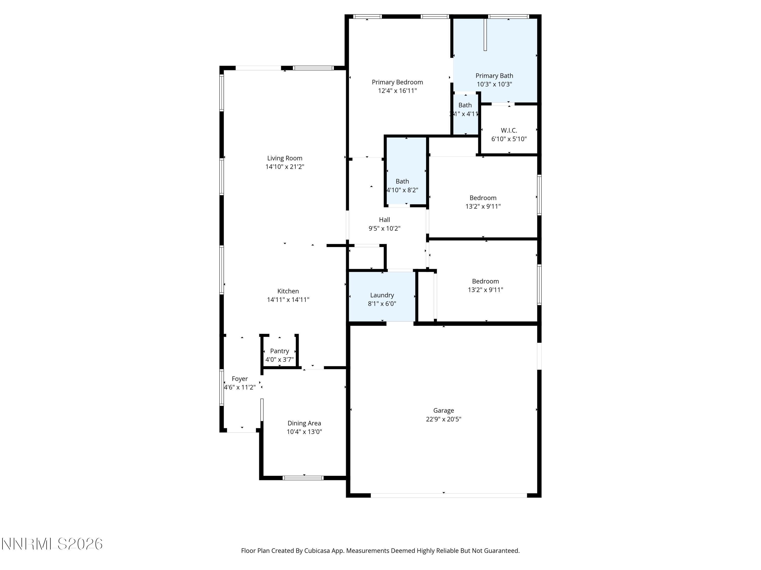 5961 Red Stable Road Sparks, NV 89436 - Photo 28 of 28 1-Floorplan_1