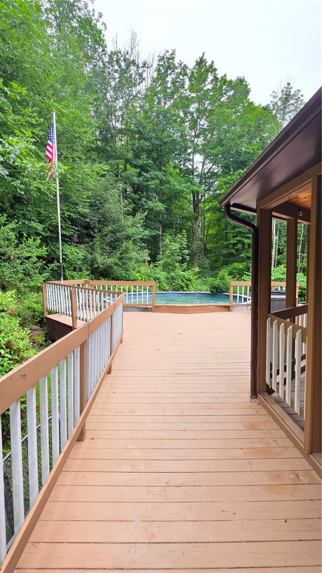 10662 Tannery Creek Road Caton, NY 14830 - Photo 37 of 43 Back Deck