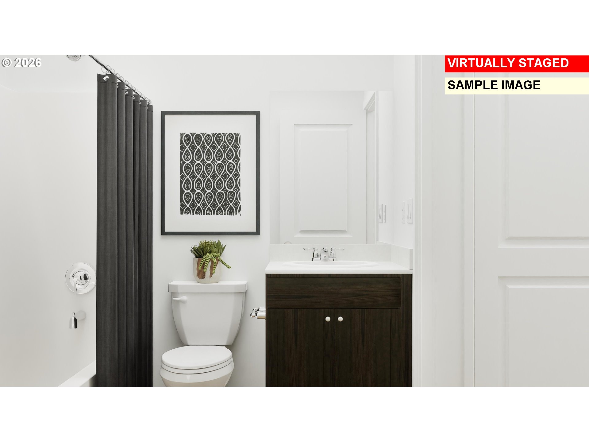 1353 Southeast Nolan Avenue Albany, OR 97322 - Photo 10 of 18 a bathroom with a sink a toilet and tub