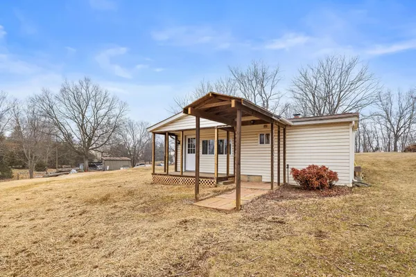 a house view with a outdoor space