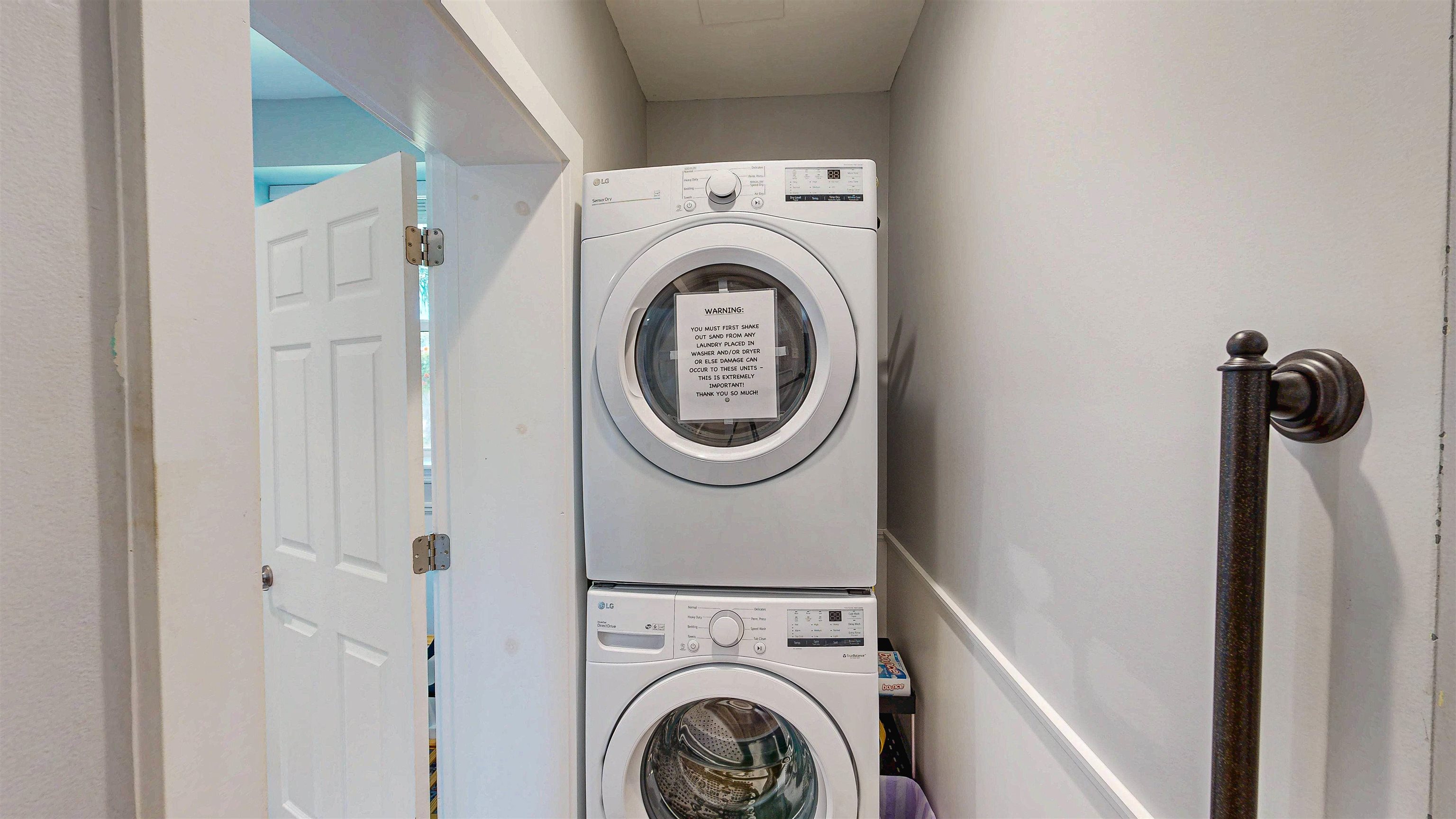 312 Minorca Avenue St. Augustine, FL 32080 - Photo 41 of 56 a utility room with dryer and washer