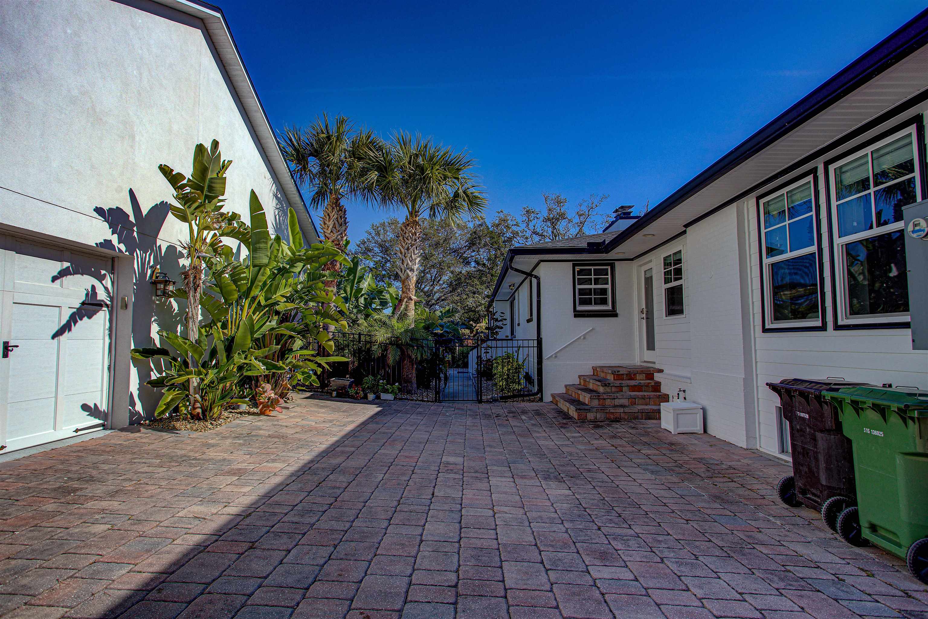 312 Minorca Avenue St. Augustine, FL 32080 - Photo 50 of 56 a backyard of a house with seating space