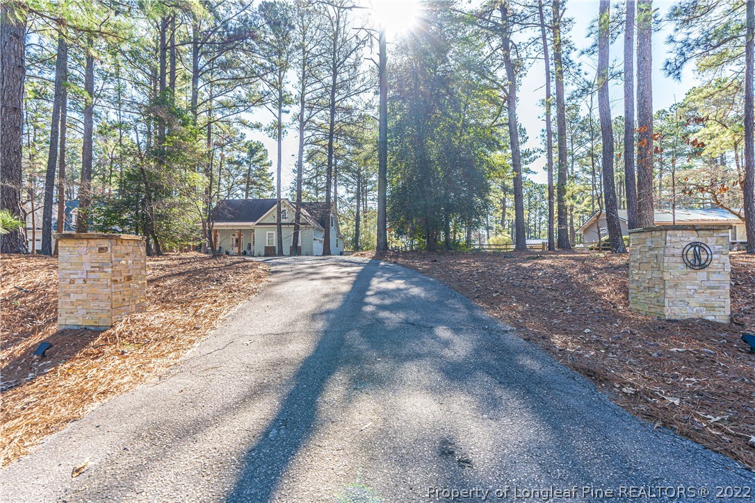 1163 Rays Bridge Road Whispering Pines, NC 28327 - Photo 36 of 37 a view of a outdoor space with trees
