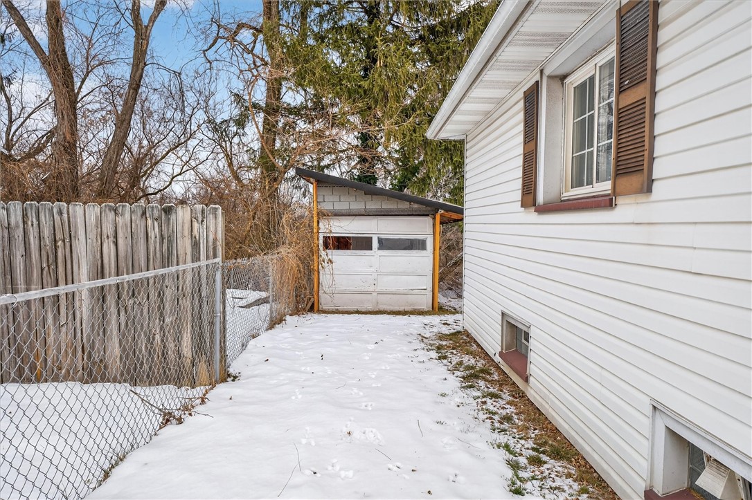 1490 Ridgeway Avenue Greece, NY 14615 - Photo 33 of 35 SHED! PREVIOUS OWNER STORED A CAR IN IT!