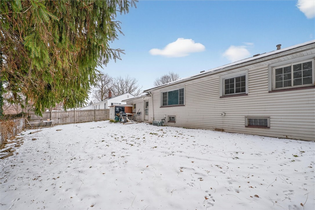 1490 Ridgeway Avenue Greece, NY 14615 - Photo 34 of 35 NICED SIZED FENCED IN YARD.