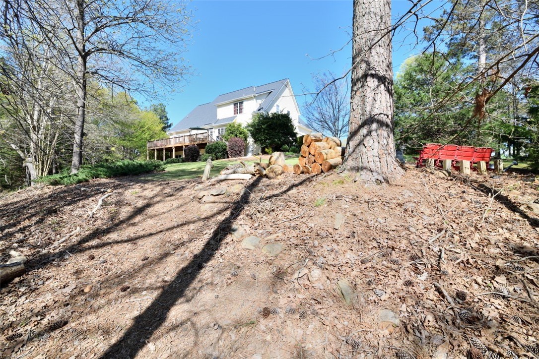 114 Bancroft Court Central, SC 29630 - Photo 33 of 35 Small creek and underbrushed walking trail on the