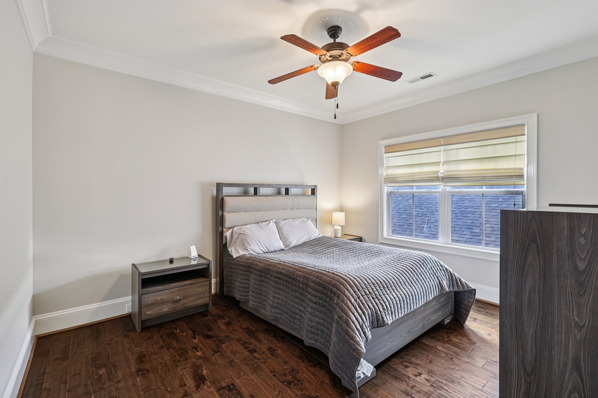 4129 River Links Drive Spring Hill, TN 37174 - Photo 17 of 33 a bedroom with a bed and a ceiling fan