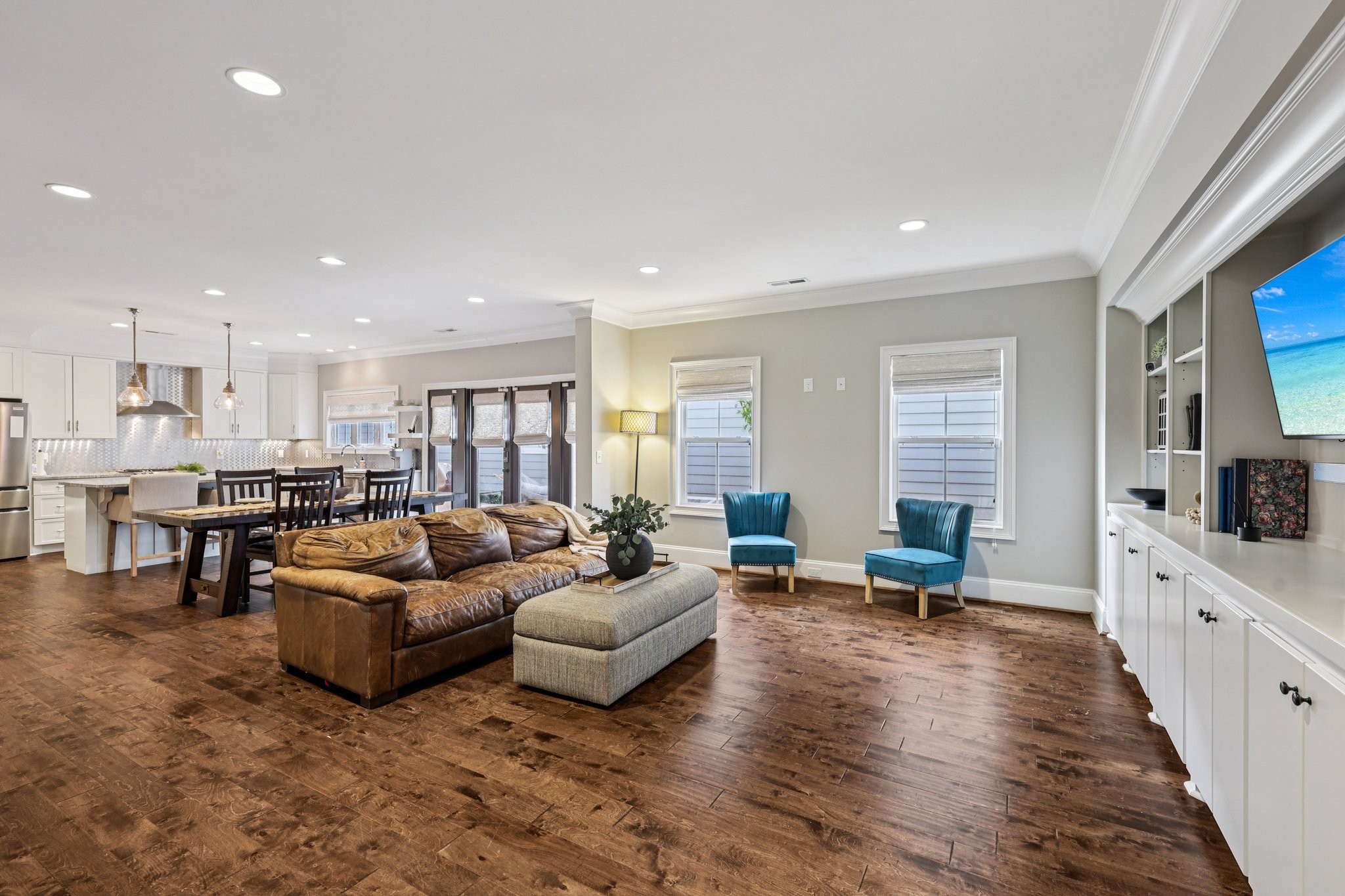 4129 River Links Drive Spring Hill, TN 37174 - Photo 3 of 33 a living room with furniture and a large window