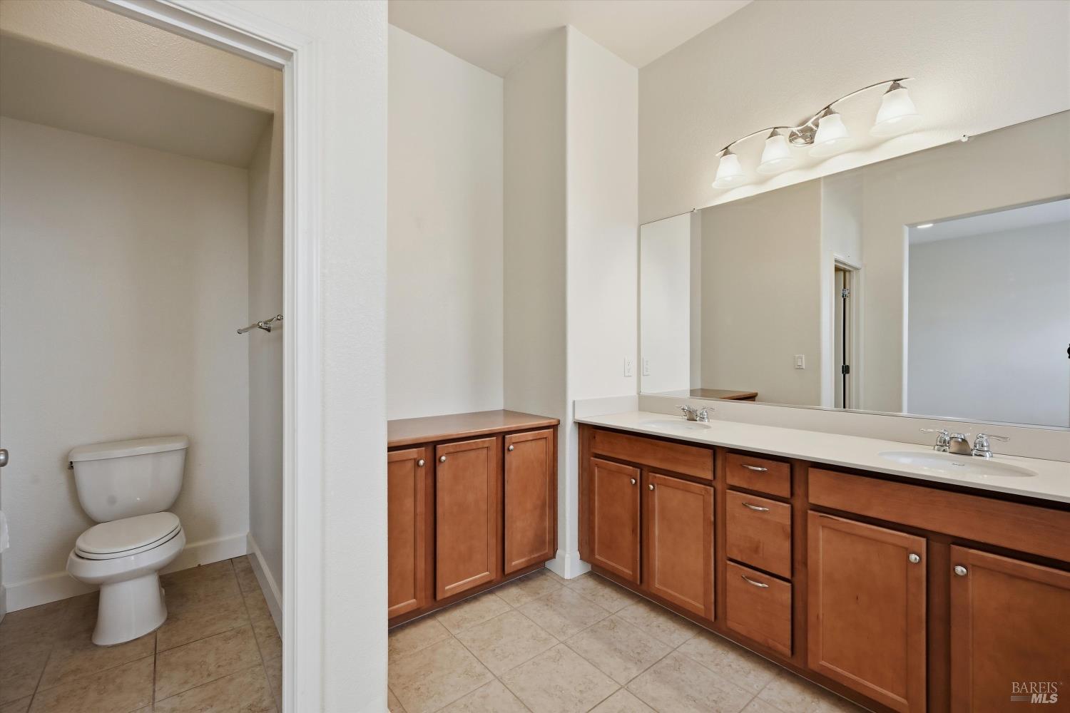 2017 Verbena Drive Santa Rosa, CA 95404 - Photo 20 of 33 Lots of storage in the primary bathroom and privacy for the toilet