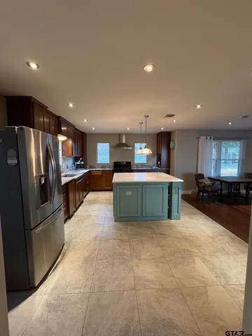 a view of outdoor space with seating area