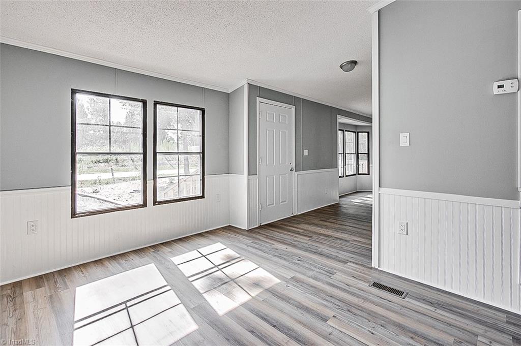 636 Ward Road Staley, NC 27355 - Photo 9 of 29 View of front door from Dining Room.