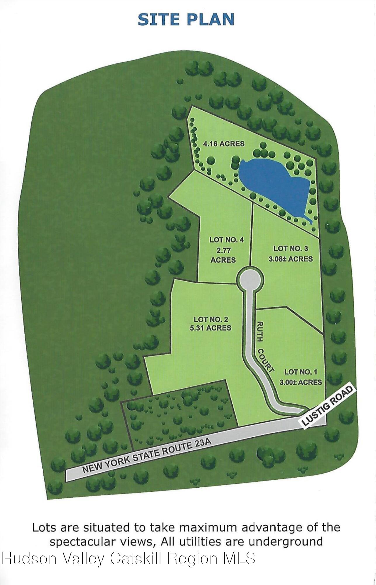 Lot 3 Ruth Court Watervliet, NY 12189 - Photo 5 of 15 5 All Site Plan Brochure Hunter Parcels