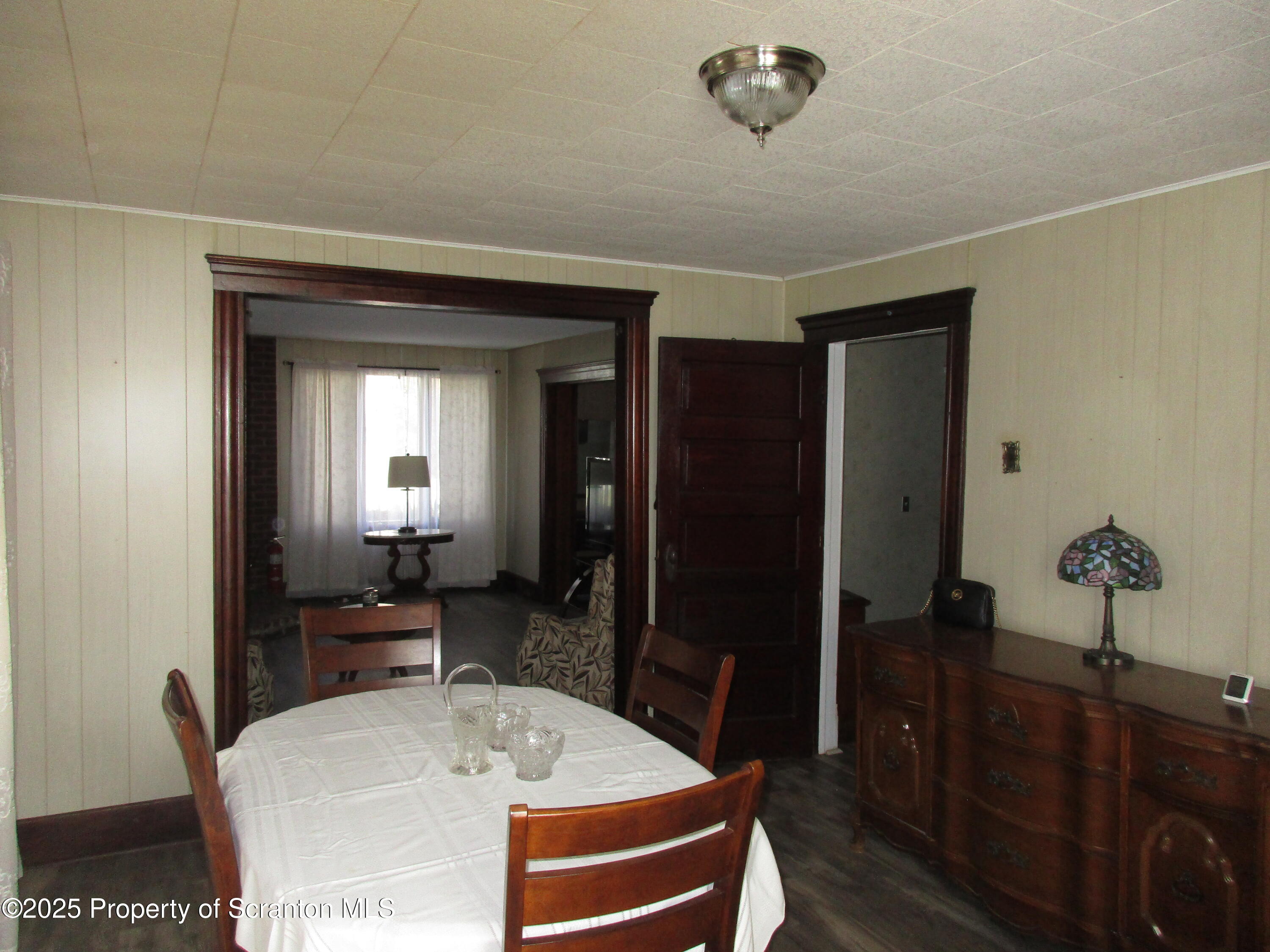 24 Oak Street Nicholson, PA 18446 - Photo 6 of 17 a view of living room and kitchen