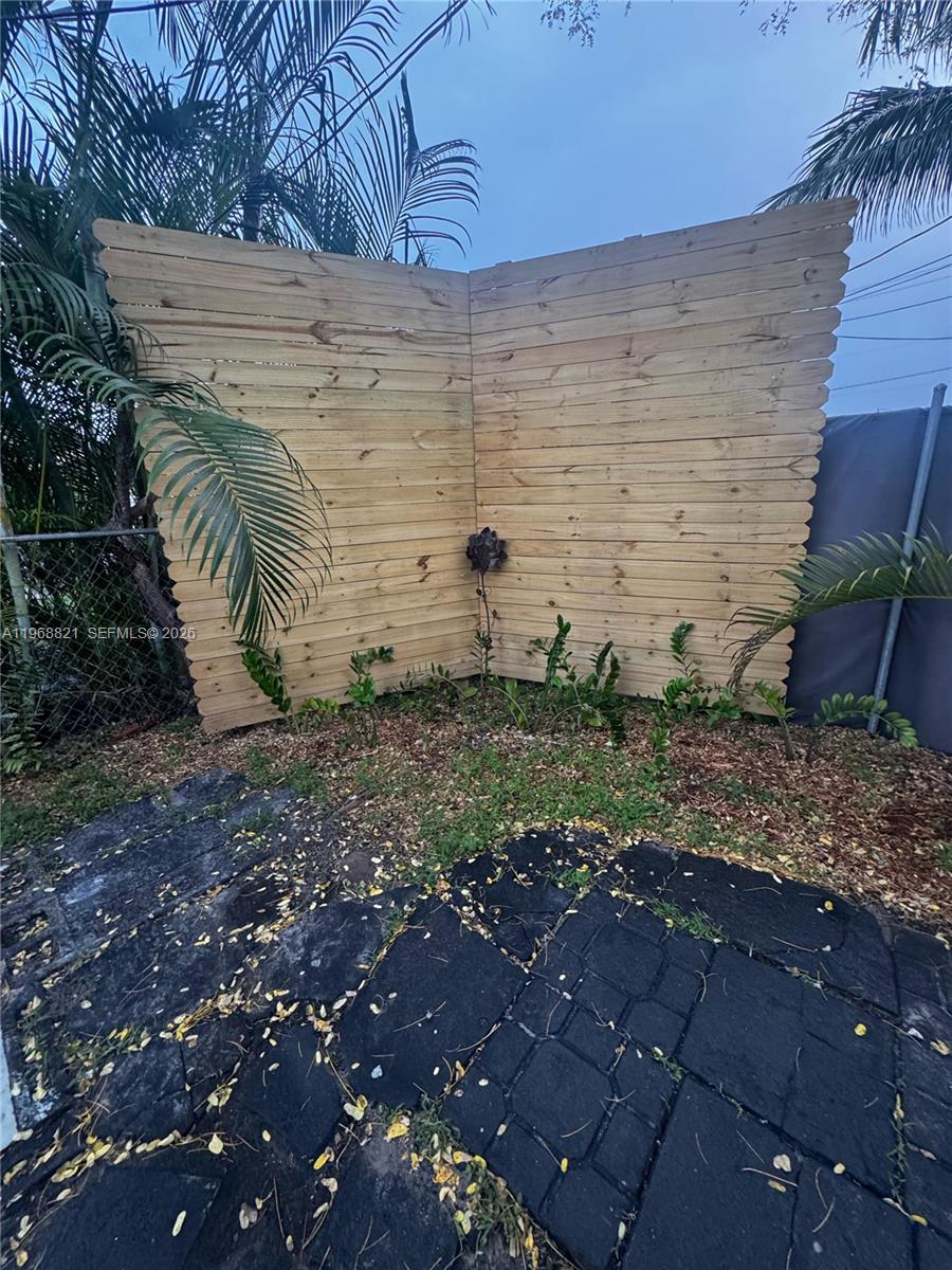 582 East 18th Street, Unit C Hialeah, FL 33013 - Photo 12 of 13 a view of a backyard with plants