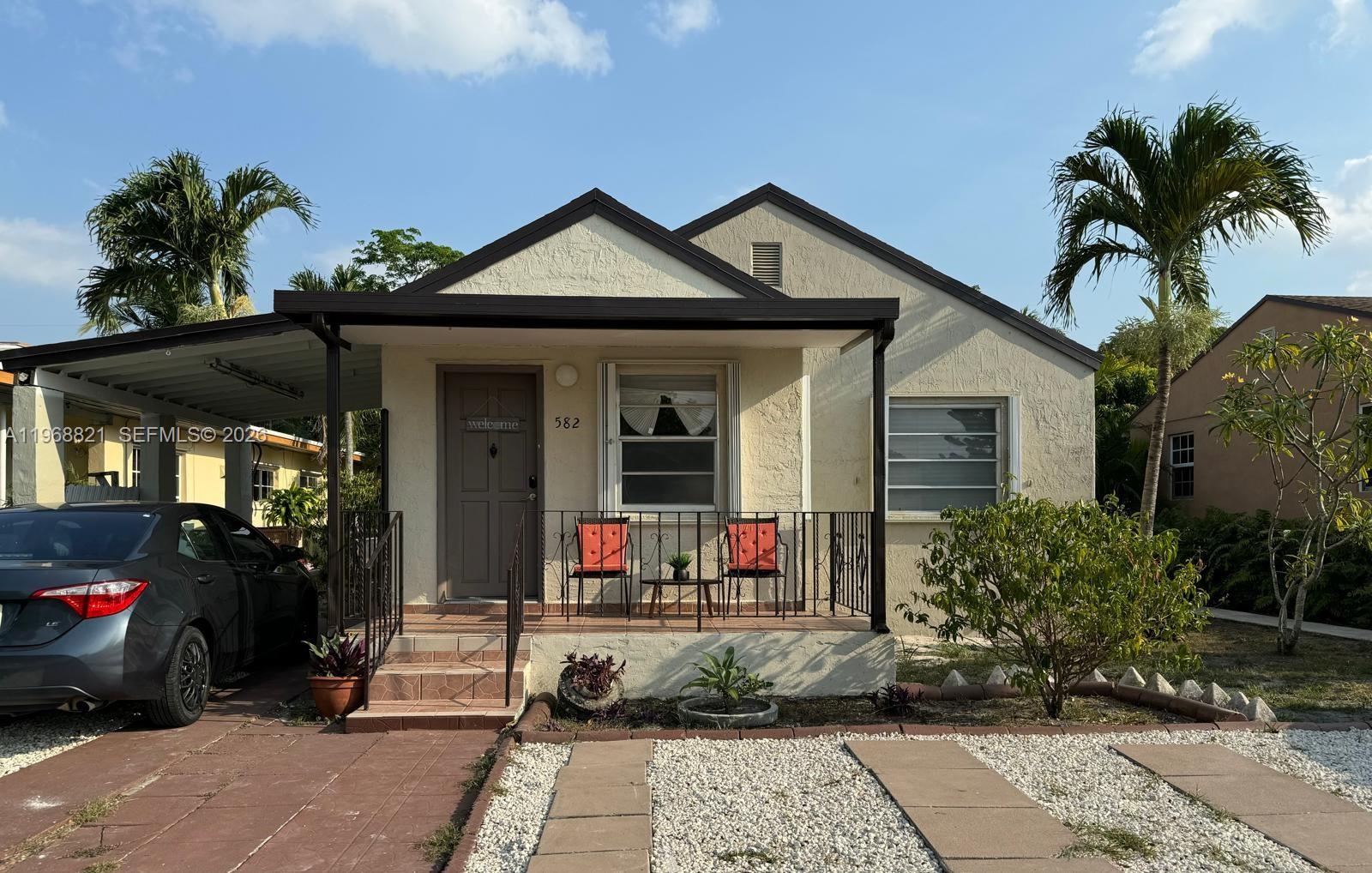 582 East 18th Street, Unit C Hialeah, FL 33013 - Photo 13 of 13 a front view of a house