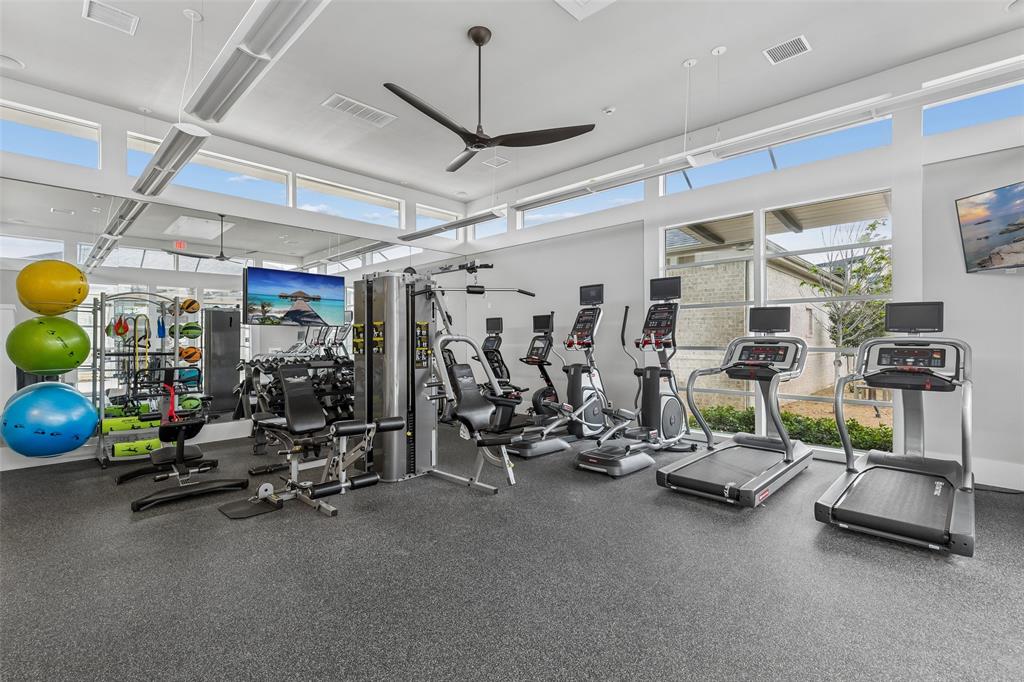 651 Watters Road, Unit 7204 Allen, TX 75013 - Photo 34 of 40 a view of a room with gym equipment