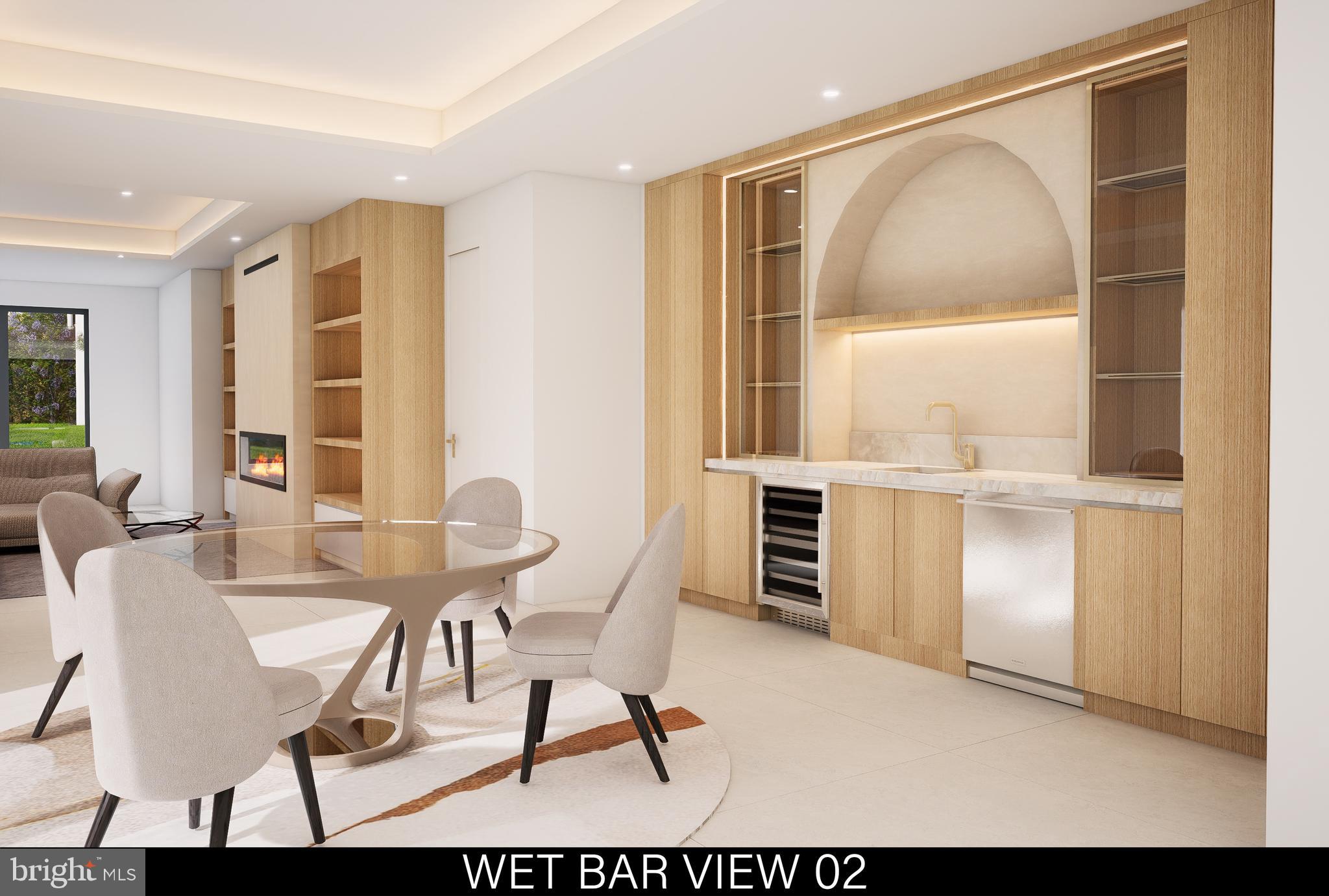 1112 Balls Hill Road McLean, VA 22101 - Photo 14 of 60 a view of a dining room with furniture and a window